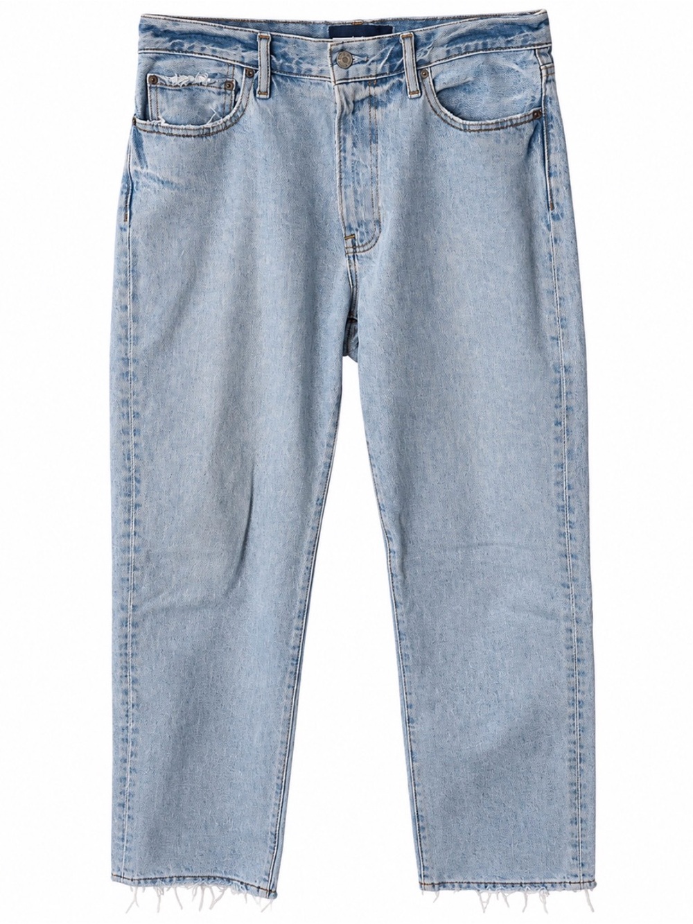 Abercrombie & Fitch Light Wash Relaxed Straight Jeans